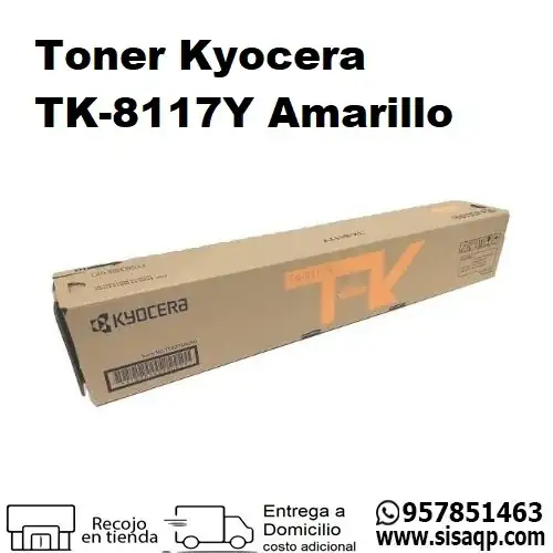 Toner Kyocera TK-8117Y Amarillo