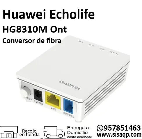 Huawei Echolife HG8310M Ont Conversor de fibra