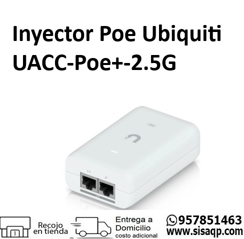 Inyector POE Ubiquiti UACC-PoE+-2.5G
