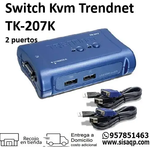 Switch Kvm Trendnet TK-207K