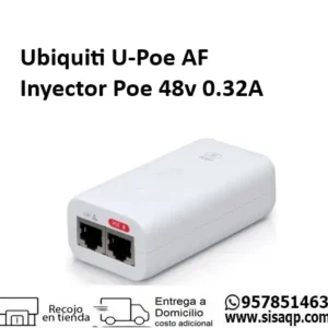 Ubiquiti U-POE AF Inyector POE 48V 0.32A