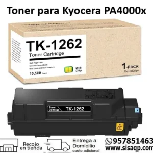 Toner compatible TK-1262 Fiestaedge para Ecosys PA4000X