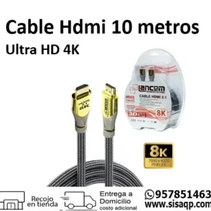 Cable Hdmi 10mts Lancom Ultra HD 4K