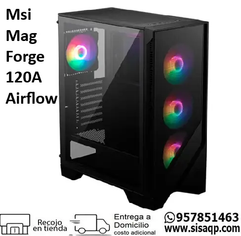 Case Msi Mag Forge 120A Airflow Atx