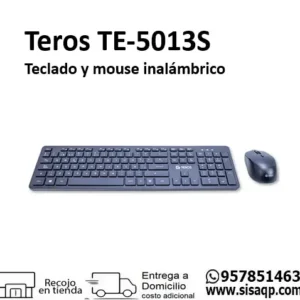 Kit Teros TE-5013S Teclado y mouse inalambrico