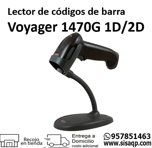 Lector Voyager 1470G de codigo de barras 1D 2D