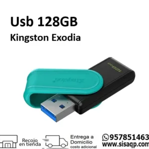 Memoria Kingston DTXS/128GB Exodia S Usb 3.2 128GB Verde